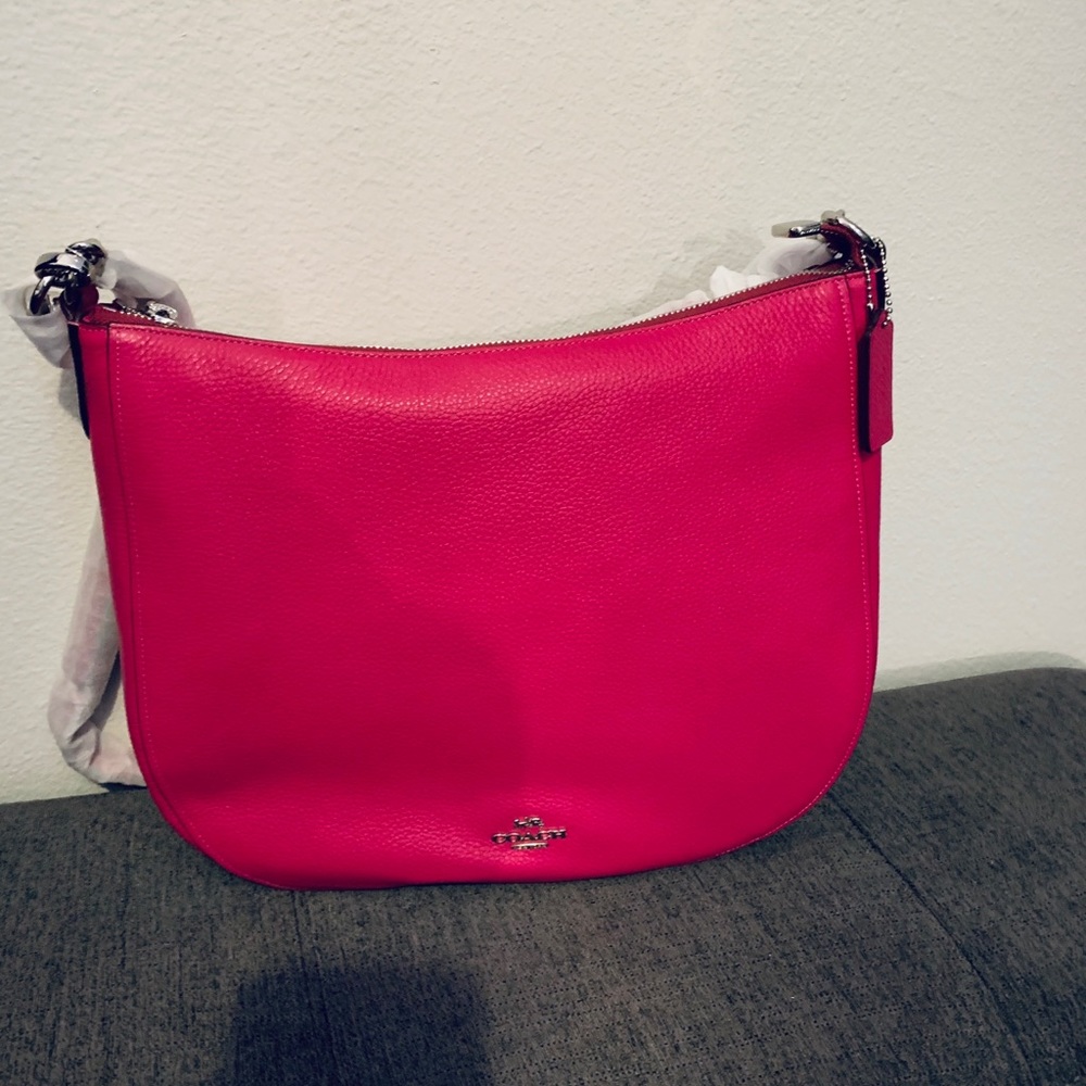 NWT Hot pink coach bag